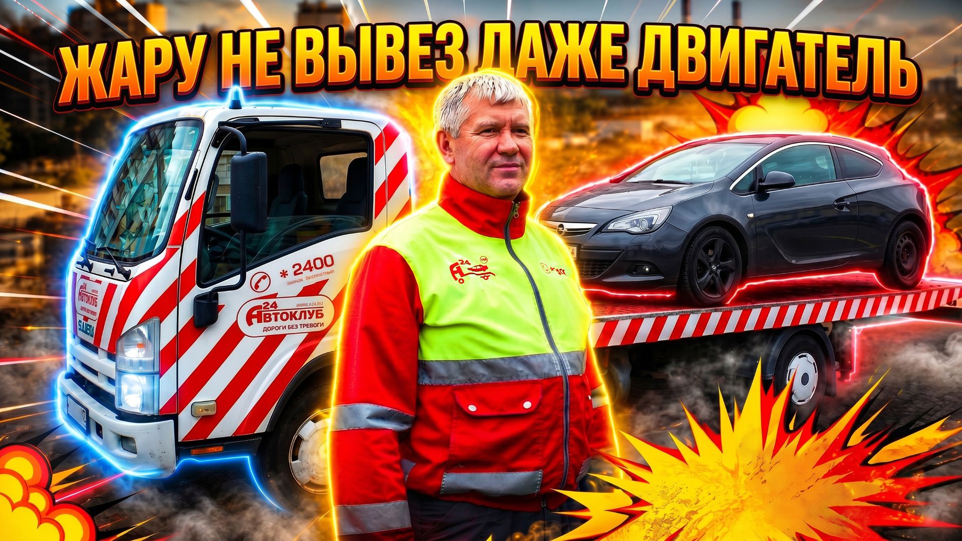 Эвакуация Opel Astra отзыв Анатолия