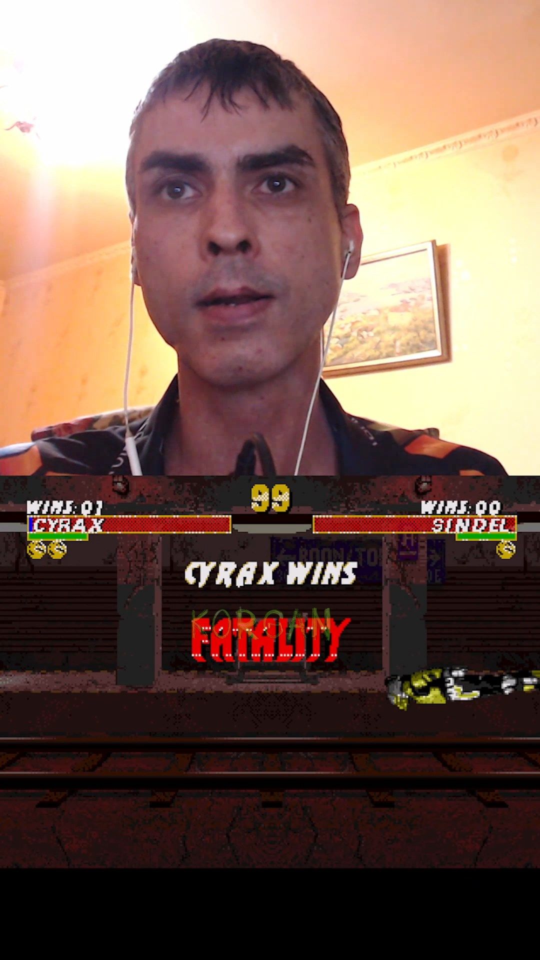 UMK3 Cyrax сошел с ума