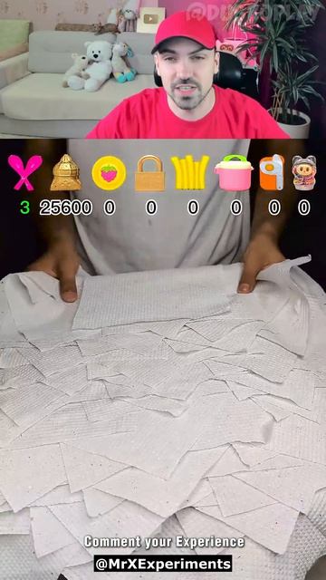 Сколько салфеток удержат на Воде БАШНЮ😱?! #shorts смотреть онлайн
