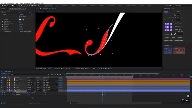 8.1 Classic Lettering Animation смотреть онлайн