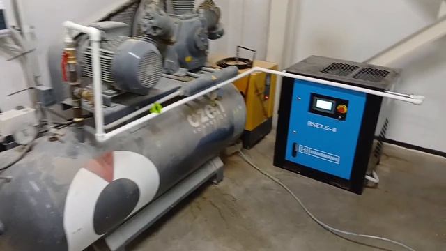 Винтовой компрессор Hansmann RSE 7,5-8