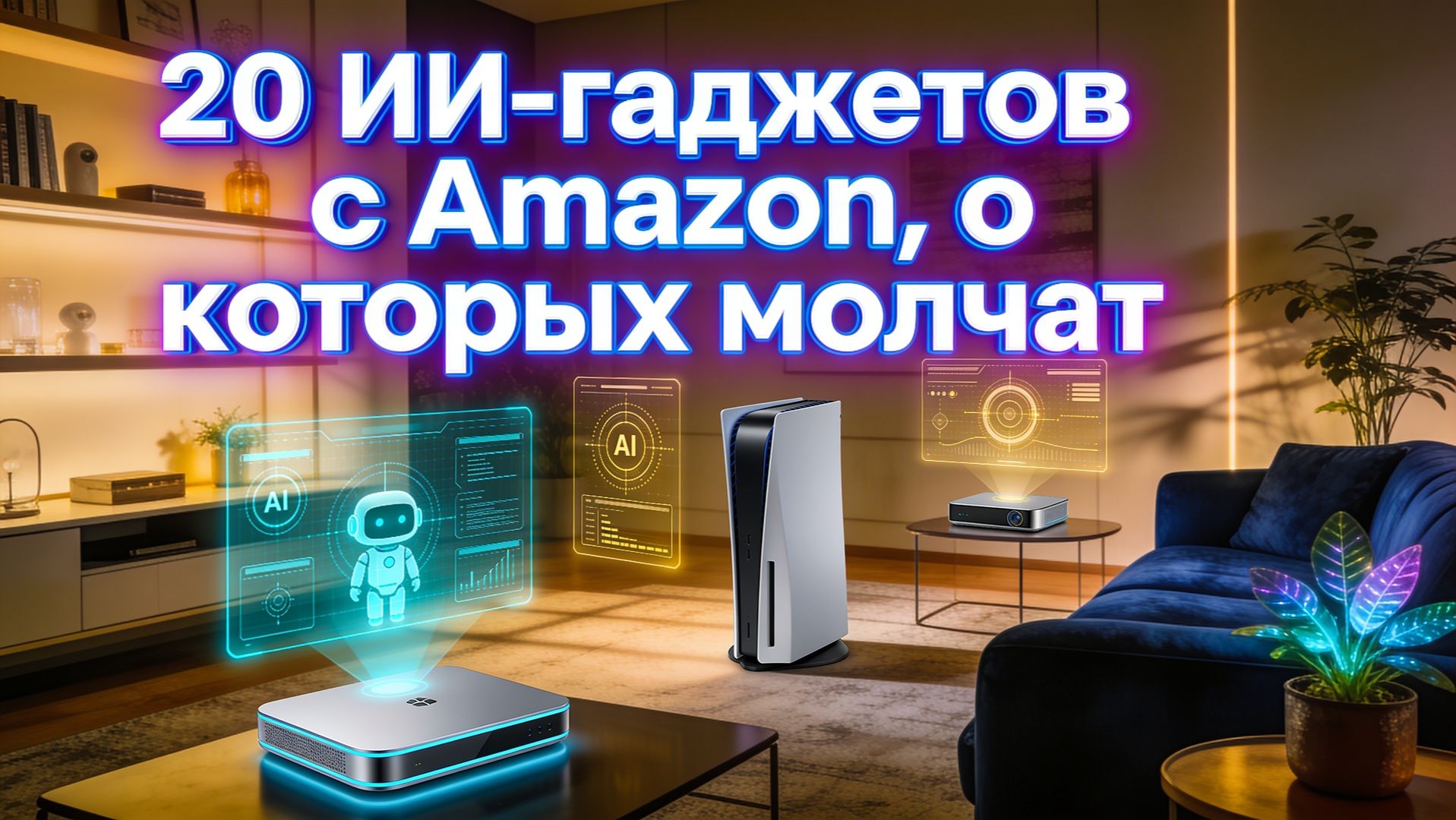 20 ИИ-гаджетов с Amazon, о которых молчат смотреть онлайн