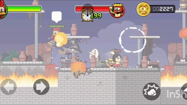 We Play Multipleer In Dan The Man