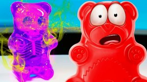 САМЫЕ КРУТЫЕ ОПЫТЫ С ЖЕЛЕЙНЫМ МЕДВЕДЕМ ВАЛЕРОЙ