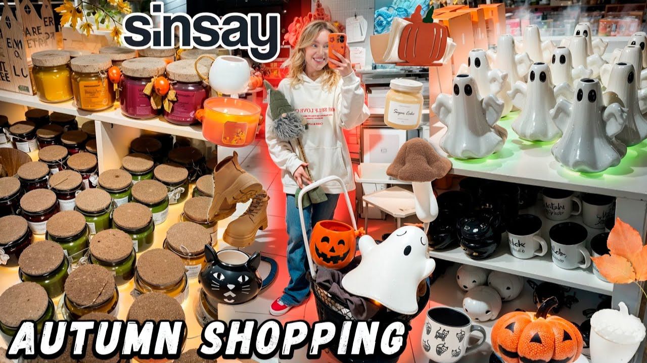 Это WOW!🎃 Шоппинг в SINSAY! ОСЕНЬ!👻 Скупаю ВСЕ! Товары и Декор Для Дома, Хэллоуин и Новинки Одежды смотреть онлайн
