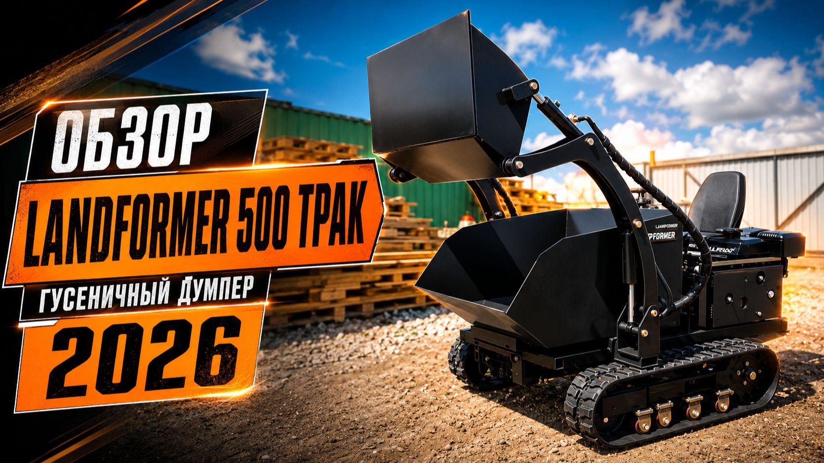 Обзор думпер Landformer 500 ТРАК