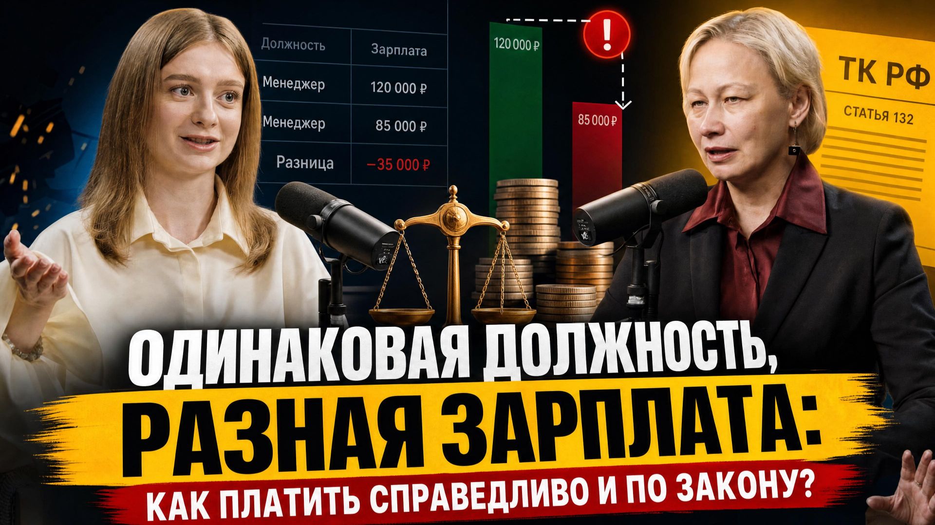 Одинаковая должность, разная зарплата: как платить справедливо и по закону? смотреть онлайн