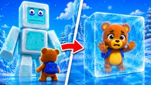 😳ЙЕТИ ПРЕВРАТИЛ МЕНЯ В ЛЕД В ИГРЕ СУПЕР МИШКА SUPER BEAR ADVENTURE