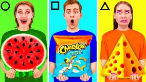 Геометрический Челлендж с Едой # Потрясающие Кухонные Лайфхаки с PaRaRa Challenge