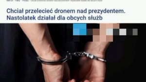 🇺🇦🇵🇱Украинец в Польше хотел запустить дрон над машиной президента Навроцкого и писал «Слава УПА