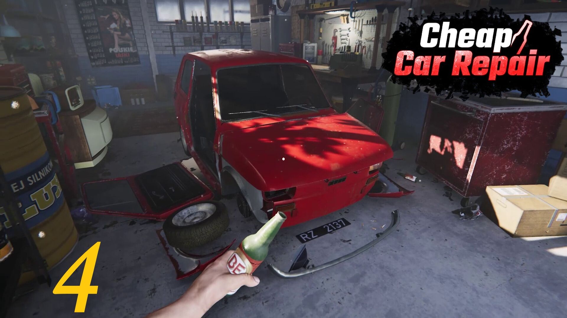 Почти америкос 🍺 Cheap Car Repair 🛠 4 смотреть онлайн