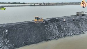 Строительство, засыпка водного канала, дороги на озере, высотные съёмки