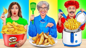 Кулинарный Челлендж# Я против Бабушки #Эпическая Битва с Едой Multi DO Challenge
