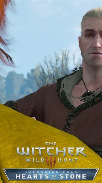 ЧТО Б МНЕ ГОЛОВУ СНЕСЛИ! Витольд и Шани. Witcher 3 Hearts of Stone #shorts