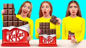 Большая, Средняя или Маленькая Тарелка Челлендж #Смешные лайфхаки с едой от Multi DO Challenge