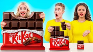 Большая, Средняя или Маленькая Тарелка Челлендж #Удивительная Кулинарная Битва Multi DO Challen