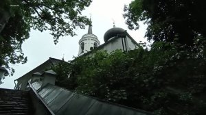 Святогорский монастырь, Пушкинские горы - место захоронения А.С. Пушкина.mp4
