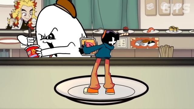 MUKBANG vs Friday Night Funkin 11 UGH BUT EVERY TURN A NEW CHARACTER SINGS IT GH'S ANIMATION смотреть онлайн