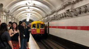🟥🟩 Перегонка ЭКА-06 в ТЧ-5 на станции Пушкинская