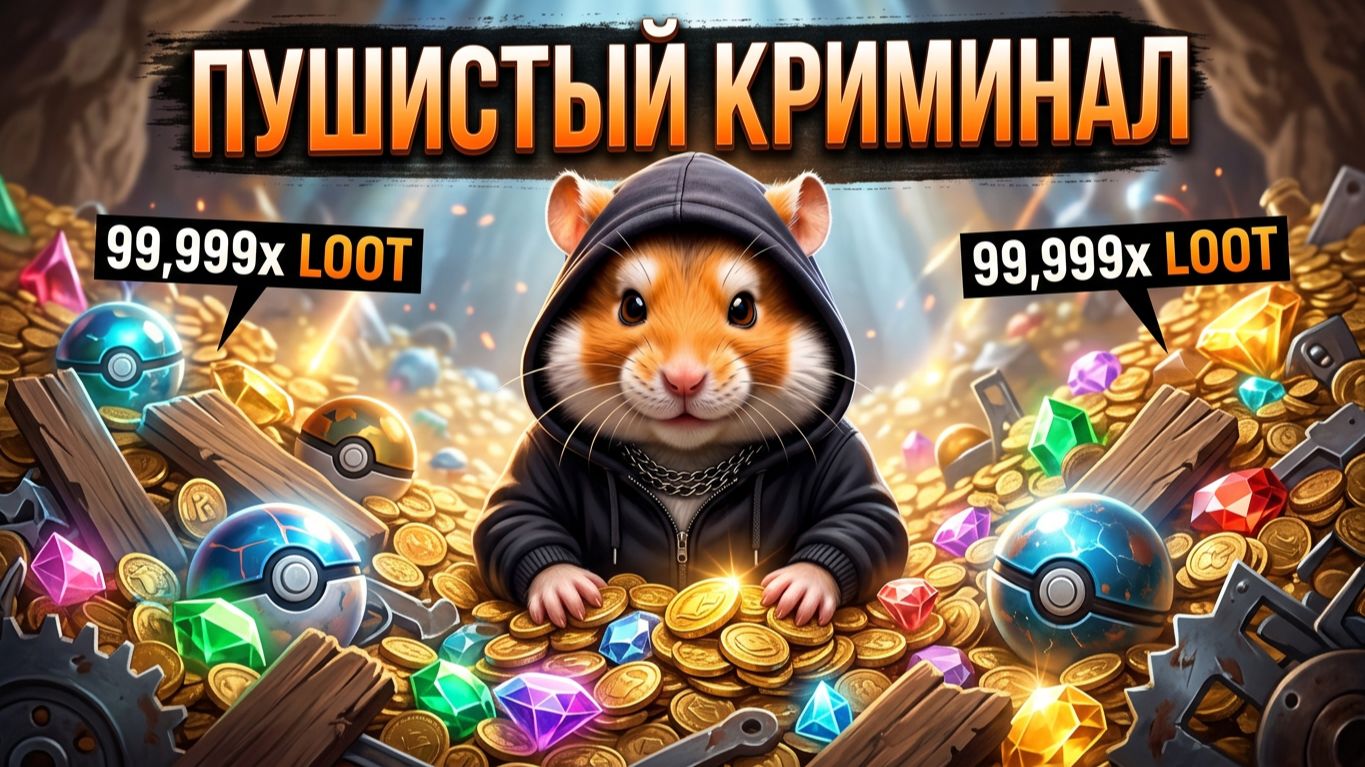 ХОМЯК ТАЩИТ ВСЁ Гимн каждого игрока в выживалки
