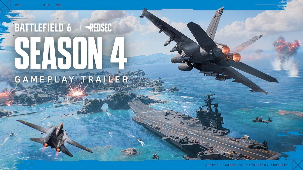 Battlefield 6 Season 4 Naval Official Gameplay Trailer смотреть онлайн