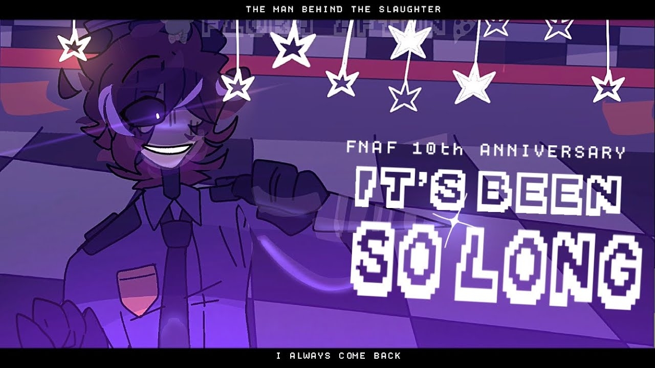 IT’S BEEN SO LONG || [FNAF SONG] - flipaclip animation || 10 YEARS OF FREDDY 🎉 смотреть онлайн