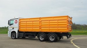 Самосвал-зерновоз 65658F-001-49 на шасси KAMAZ-65658 для перевозки зерна и сельскохозкультур.
