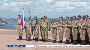 Церемония закрытия смены военно-патриотического лагеря прошла в Нижегородском кремле