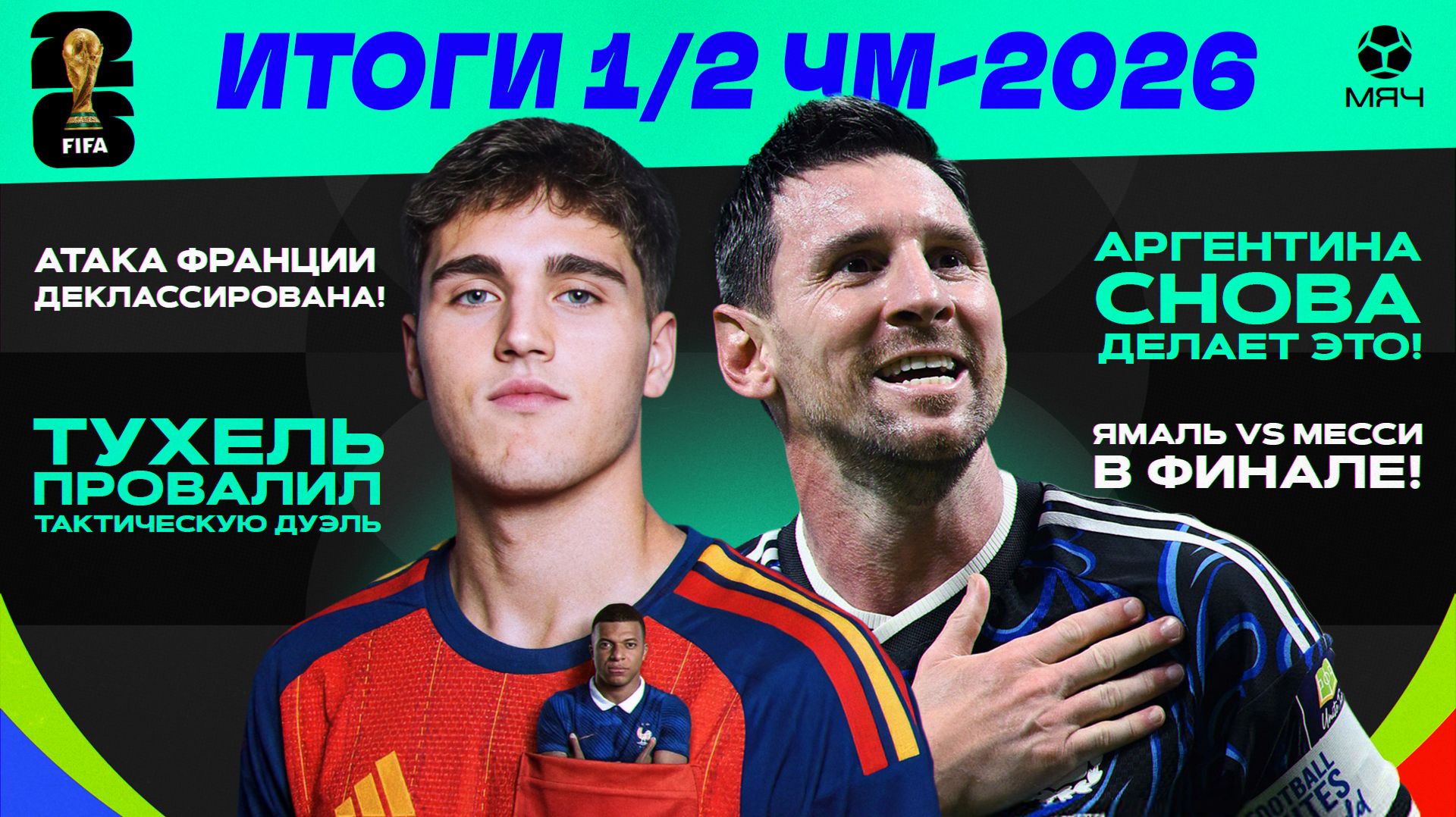 Итоги 1/2 ЧМ-2026 | МЯЧ Подкаст смотреть онлайн
