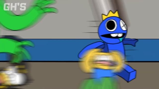 Rainbow Friends 1 Minutes Summary GH'S ANIMATION смотреть онлайн