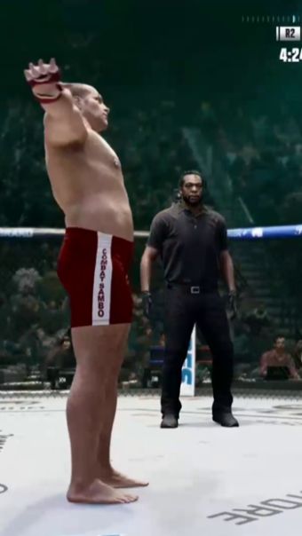 Баг в UFC 6 #shorts #фёдоремельяненко #александрволков #баги #ufc6