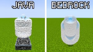 Майнкрафт Java против Bedrock