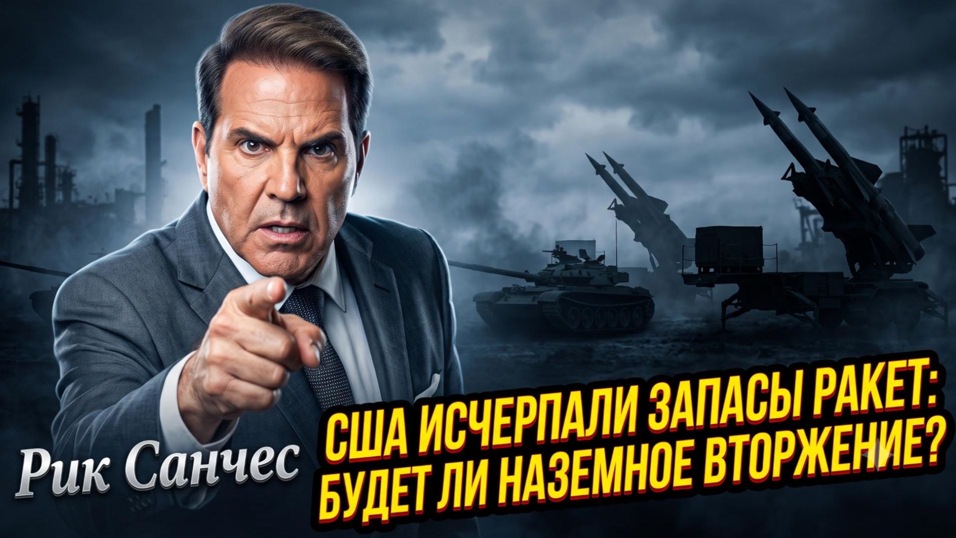 🔥Рик Санчес | У США заканчиваются ракеты: Наземное вторжение неминуемо? смотреть онлайн
