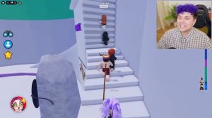 БАШНЯ АДА , но МЫ СВЯЗАНЫ моя игра (роблокс TOWER TOGETHER Милс кел)