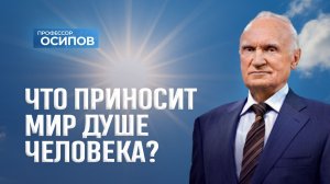 Что приносит мир душе человека? / А.И. Осипов