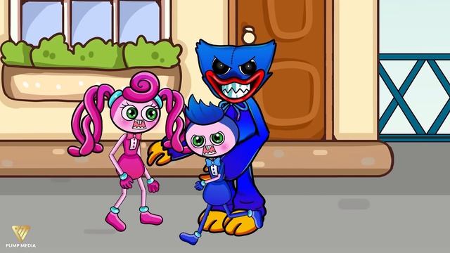 Убегать! Длинноногие мамочки, длинноногие папочки - Poppy Playtime Глава 2 Анимация #22 смотреть онлайн