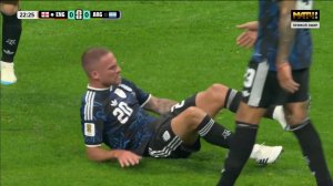 Нарушения в матче Англия - Аргентина, 1/2 финала ЧМ-2026