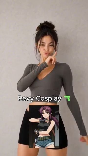 Revy Cosplay blacklagoon revy cosplay anime fyp [get-save.com]