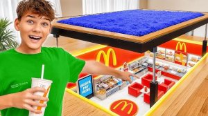 Я Построил ТАЙНЫЙ McDonald’s У Себя В Комнате!