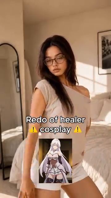 Redo of healer cosplay again redoofhealer cosplay animefyp shorts anime [get-save.com] (1)