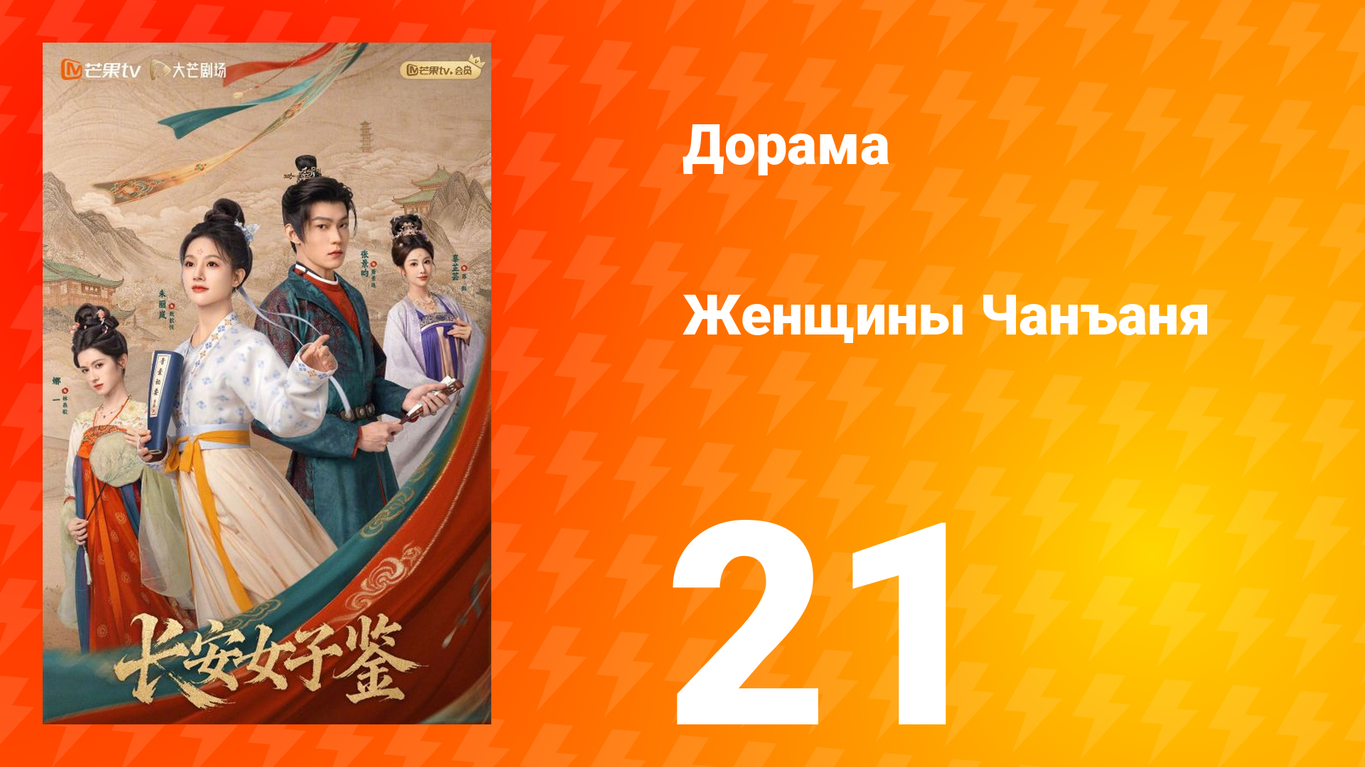 Женщины Чаньана 21 серия смотреть онлайн