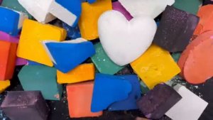 АСМР Мел #109🌹Anisha(Color Chalk) Сборник 10в1 Свежие и ретро