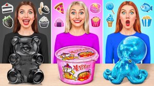 24 Часы Едим Еду Одного Цвета Челлендж #Смешные Челенджи с Едой от Multi DO Challenge