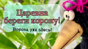 Ворона спицами. Шестой отчёт готов! 🐦⬛