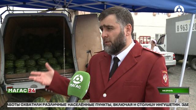 Роспотребнадзор Ингушетии провел рейд по бахчевым смотреть онлайн