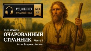Аудиокнига. «Очарованный странник». Николай Лесков. Часть 1.  Читает Владимир Антоник