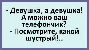 Девушка, а девушка! А можно ваш телефончик?... | Анекдоты смешные | Юмор