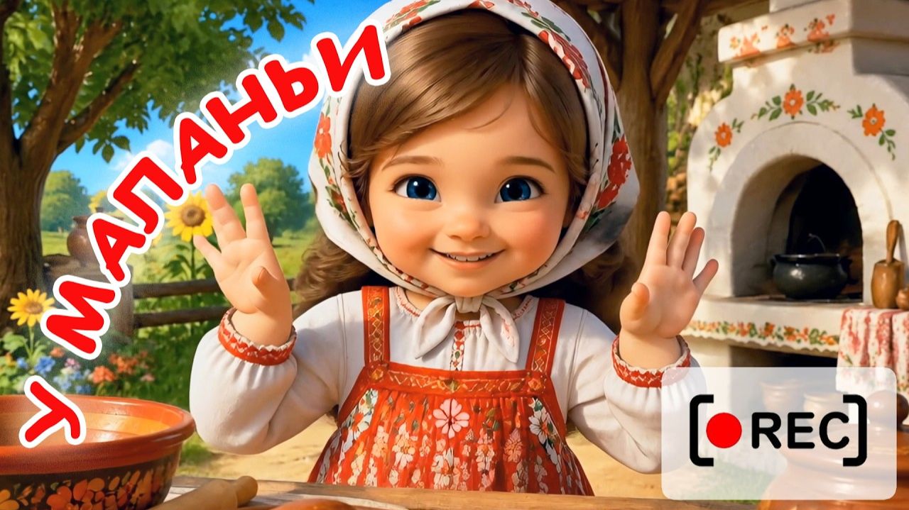 У МАЛАНЬИ сыночки без бровей Пальчиковая мульт-песенка потешка. Наше всё rec смотреть онлайн