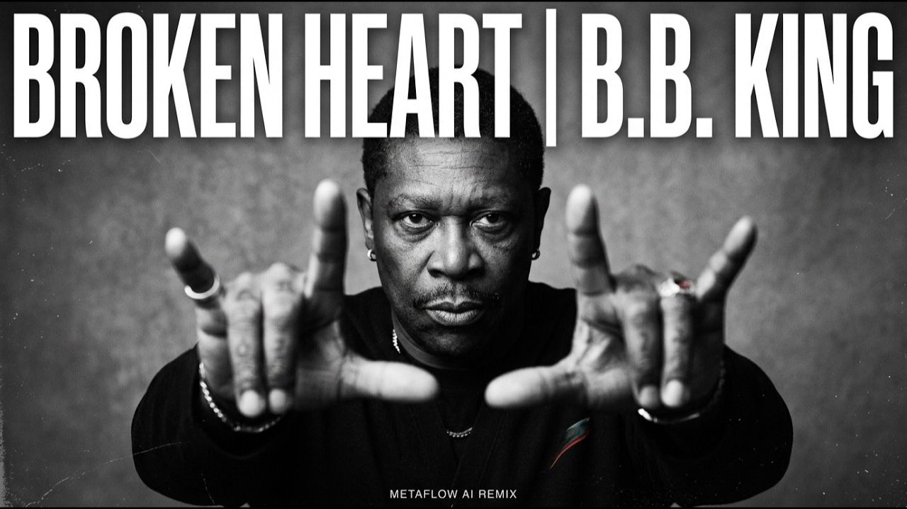 Broken Heart _ B.B. King Inspired Blues AI Remix смотреть онлайн