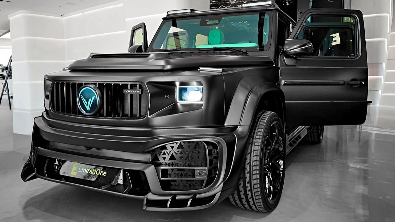 Mercedes-AMG G63 Venuum — детали интерьера и экстерьера (брутальный внедорожник) смотреть онлайн